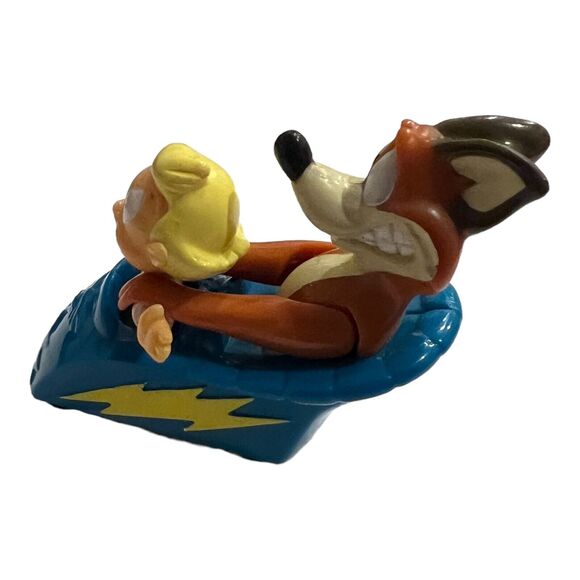 McDonalds 1993 Animaniacs Mindy & Buttons Wild Ride Warner Bros Happy Meal Toy - Picture 2 of 5